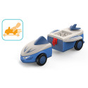 Juguete modular Mike Moby de metal y plástico para desarrollo motor infantil.
