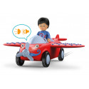 Avión de juguete modular Leo Loco de Siku con efectos de luz y sonido.