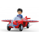 Avión de juguete modular Leo Loco de Siku con efectos de luz y sonido.