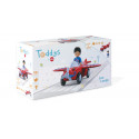 Avión de juguete modular Leo Loco de Siku con efectos de luz y sonido.