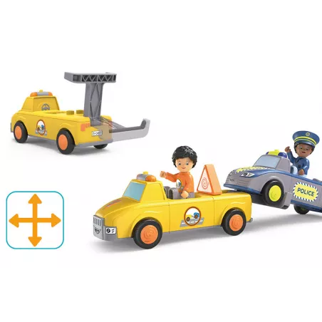 Juguete de rescate Chris y Carry Toddys de Siku con diseño modular Click y Play