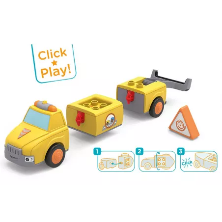 Juguete de rescate Chris y Carry Toddys de Siku con diseño modular Click y Play