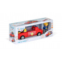 Camión de bomberos de juguete modular Harry Ayuda con luces y sonido para estimulación motriz.
