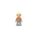 Tractor de juguete Siku Toddys Frank Farmy con remolque desmontable para niños a partir de 24 meses.