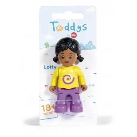 Vehículo en miniatura Lotty de Siku, juguete coleccionable de alta resistencia y diseño detallado.