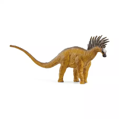 Figura de dinosaurio Bajadasaurus de Schleich con detalladas púas cervicales prehistóricas.