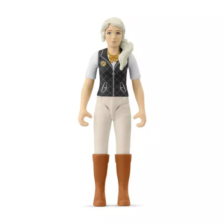 Set Schleich Horse Club de Tori y yegua frisona Princess con accesorios de cuidado equino.