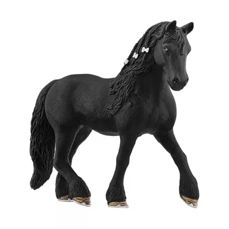 Set Schleich Horse Club de Tori y yegua frisona Princess con accesorios de cuidado equino.