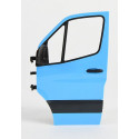 Puerta de conductor azul de repuesto para camión transportador de animales MB Sprinter de Bruder escala 1:16.