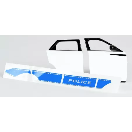 Puertas laterales de repuesto para coche de policía Range Rover de juguete Bruder escala 1:16.