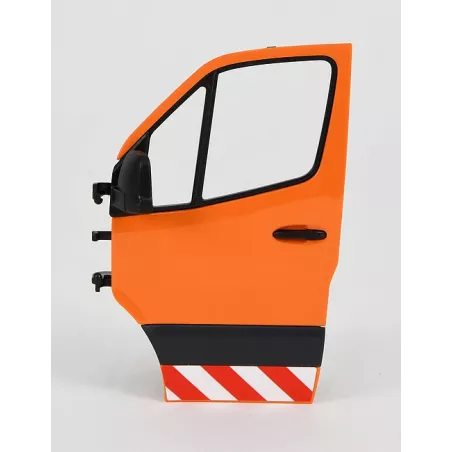 Puerta del conductor de repuesto para MB Sprinter Municipal de Bruder a escala 1:16.