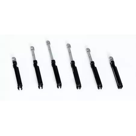 Set de 6 cilindros hidráulicos de alta resistencia para maquinaria agrícola Lemken Koralin.