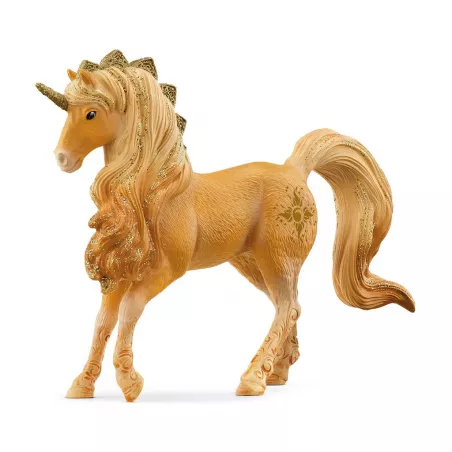 Semental unicornio Apollon de Schleich, figura coleccionable detallada y pintada a mano.