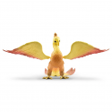 Figura de juguete del Fénix de Schleich con alas desplegadas y plumaje radiante de la colección Bayala.