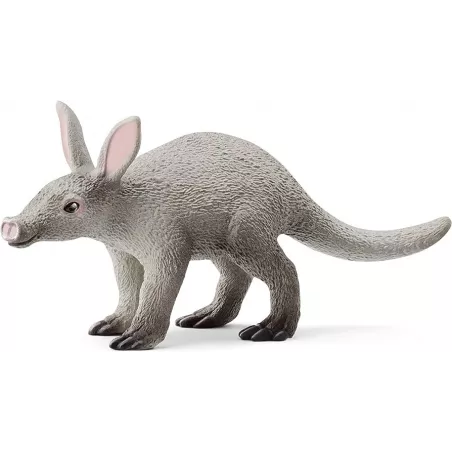Figura de juguete detallada de un cerdo hormiguero con texturas realistas para juego educativo y exhibición.