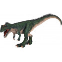 Figura deluxe de Giganotosaurus esculpida a mano con detalles realistas para coleccionistas de dinosaurios.