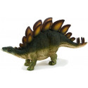 Figura de Stegosaurus de Mojo pintada a mano, juguete de dinosaurio realista para coleccionistas y niños.