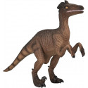 Figura de juguete de Velociraptor de Mojo con detalles realistas y anatómicos para coleccionistas.