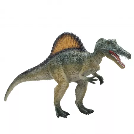Figura detallada y realista de dinosaurio Spinosaurus para coleccionistas y entusiastas de la paleontología.
