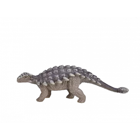 Figura de colección del dinosaurio Ankylosaurus de Mojo con armadura detallada y diseño realista.