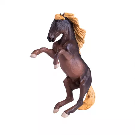 Figura de caballo Brumby Semental de Mojo, miniatura realista de juguete para coleccionar.