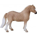 Figura de pony galesa de juguete pintada a mano con detalles realistas