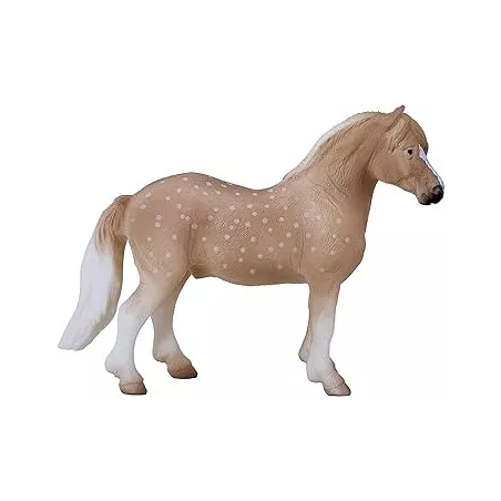 Figura de pony galesa de juguete pintada a mano con detalles realistas