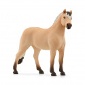 Figura realista de caballo fiordo Schleich pintada a mano para coleccionistas y juego infantil
