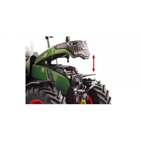 Réplica a escala 1:32 del tractor Fendt 728 Vario con detalles de ingeniería para coleccionistas.