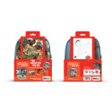 Mochila infantil Dinosaurius 3D Junior con figuras de juguete de T-Rex y Velociraptor