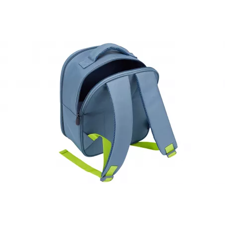 Mochila infantil Dinosaurius 3D Junior con figuras de juguete de T-Rex y Velociraptor