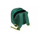 Mochila escolar 3D con diseño de selva tridimensional y tirantes ergonómicos acolchados.