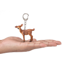 Llavero detallado de Bambi de Disney, accesorio ligero y resistente para organizar llaves.