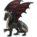 Figura detallada de Dragón de Acero de la colección Mojo para decoración de estanterías y coleccionistas de fantasía.