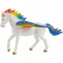 Pegaso Arcoíris de juguete marca Mojo con alas de colores vibrantes y detalles realistas para coleccionistas.