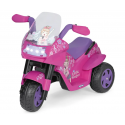 Moto eléctrica infantil Little Singer de 6V con luces y sonidos para niños desde los 2 años.