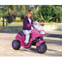 Moto eléctrica infantil Little Singer de 6V con luces y sonidos para niños desde los 2 años.