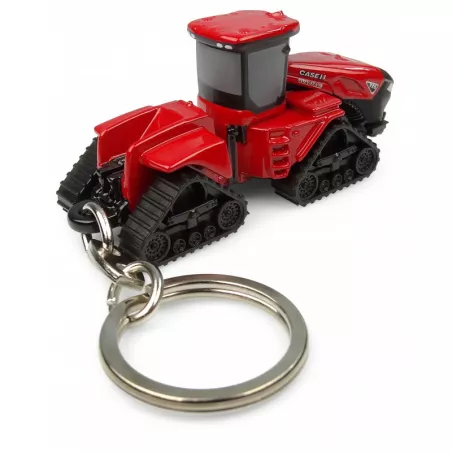 Réplica detallada a escala del tractor Case IH Quadtrac 715 para coleccionistas.