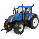 Tractor a escala 1:32 New Holland T5.120 Electrocommand de Universal Hobbies en metal para coleccionistas.