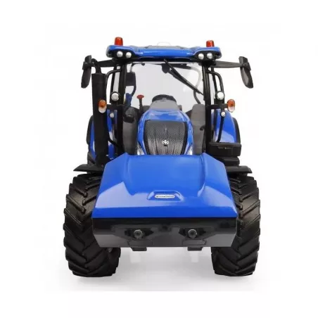Tractor a escala 1:32 Holland T6.180 Methane de metal para coleccionistas