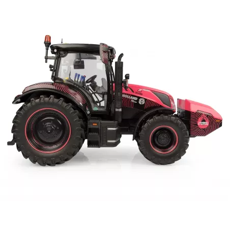 Tractor a escala 1:32 New Holland T6.180 Methane edición especial Giro d'Italia en metal.