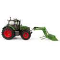 Tractor Fendt 618 Vario con pala frontal a escala 1:32 de Universal Hobbies para coleccionistas.