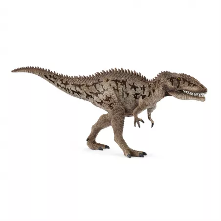 Figura detallada del dinosaurio Carcharodontosaurus de Schleich para juego educativo y coleccionistas.