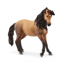 Figura de yegua andaluza de juguete Schleich pintada a mano para coleccionistas y niños.
