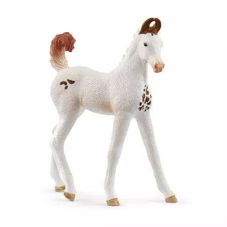 Figura de potro Marwari de Schleich, juguete detallado de colección