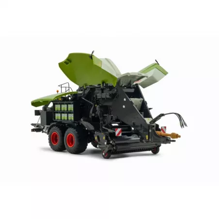 Empacadora a escala Claas Quadrant 5300 RC, miniatura agrícola detallada para coleccionistas.