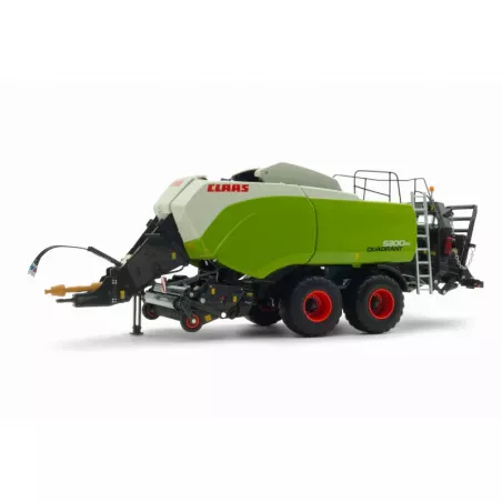 Empacadora a escala Claas Quadrant 5300 RC, miniatura agrícola detallada para coleccionistas.