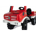 Camión de bomberos a pedales RollyUnimog de juguete para niños de 3 a 8 años
