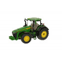 Réplica a escala 1:32 del tractor John Deere 8R 370 Britains de metal y plástico verde para coleccionistas