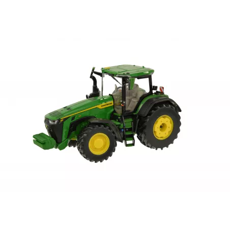 Réplica a escala 1:32 del tractor John Deere 8R 370 Britains de metal y plástico verde para coleccionistas